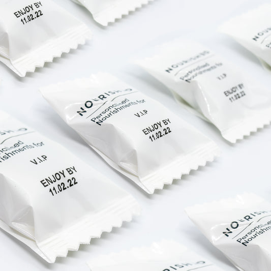 Local supply, plastic free & home compostable.