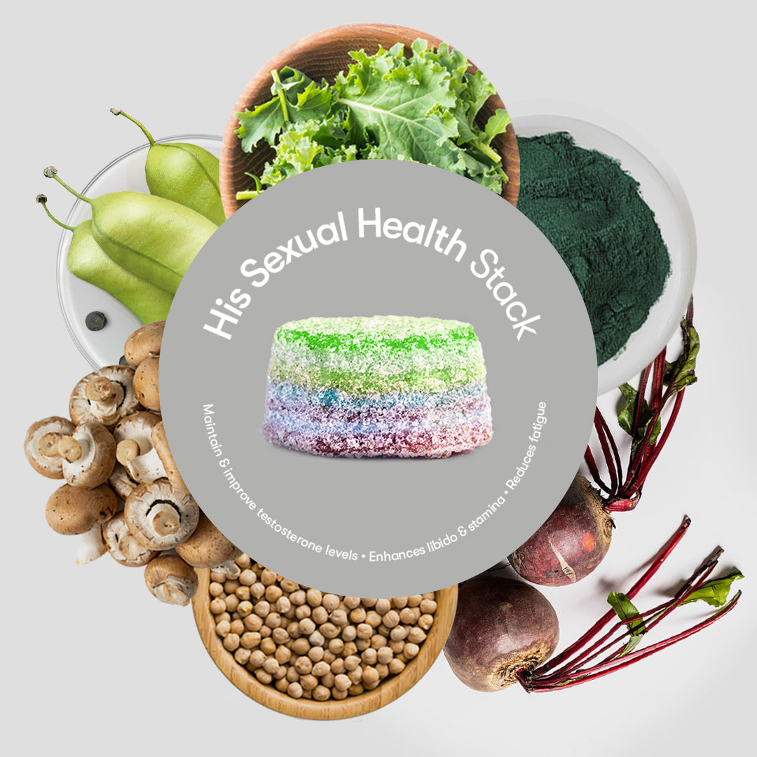 Pre-blend | High Impact His Sexual Health Stack 3 Month Bundle